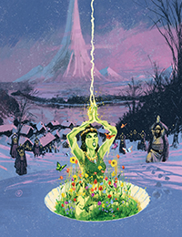 Priestesses summoning Spring