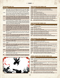 A rules reference page