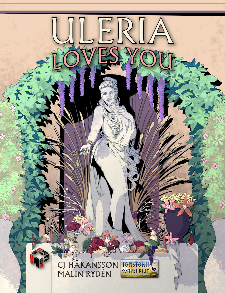 Journey to Jonstown 81: Uleria Loves You, and you will love this amazing 200 page scenario set in Apple Lane