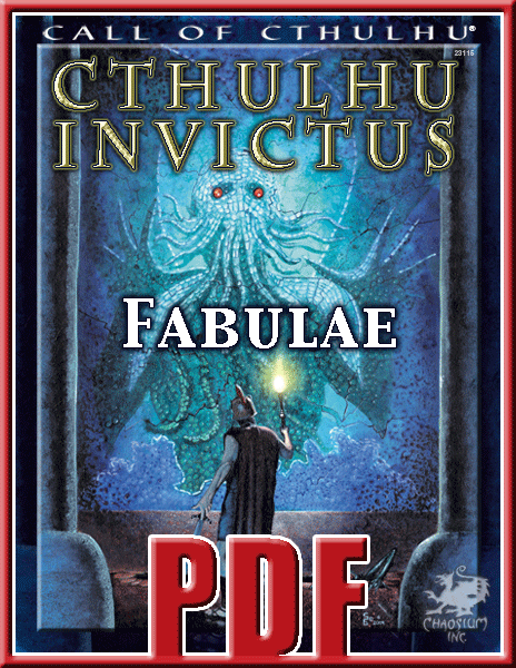 Cthulhu Invictus Fabulae Cover