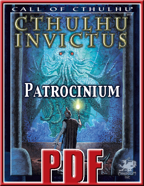 Cthulhu Invictus Patrocinium Cover