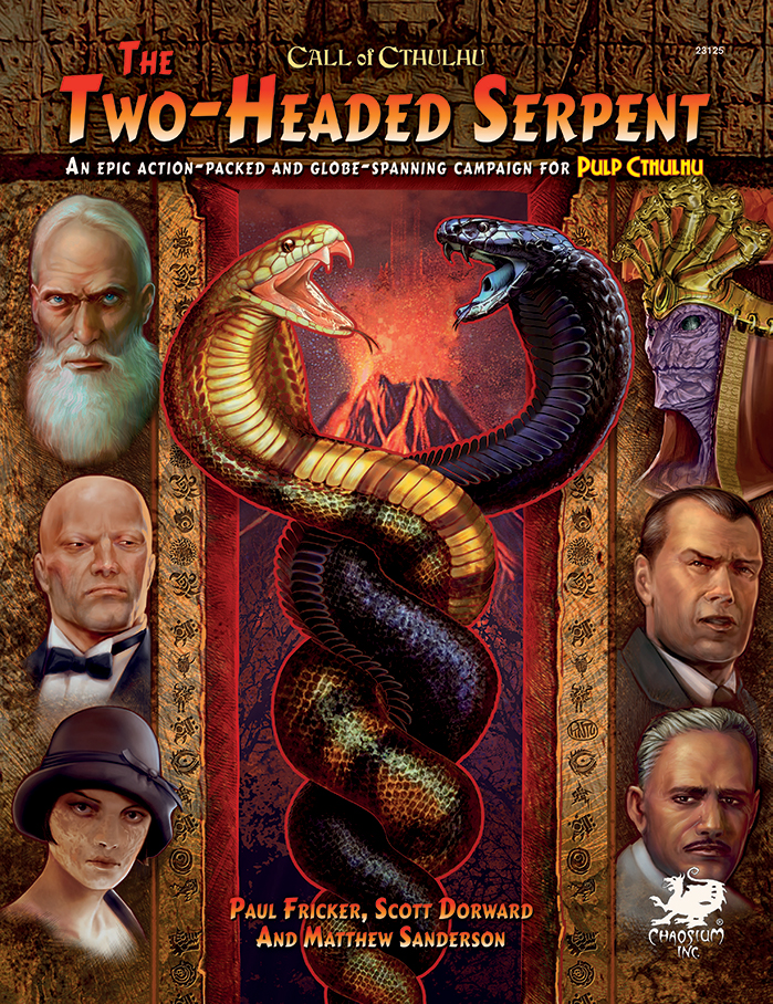 The Two-Headed Serpent - Front Cover