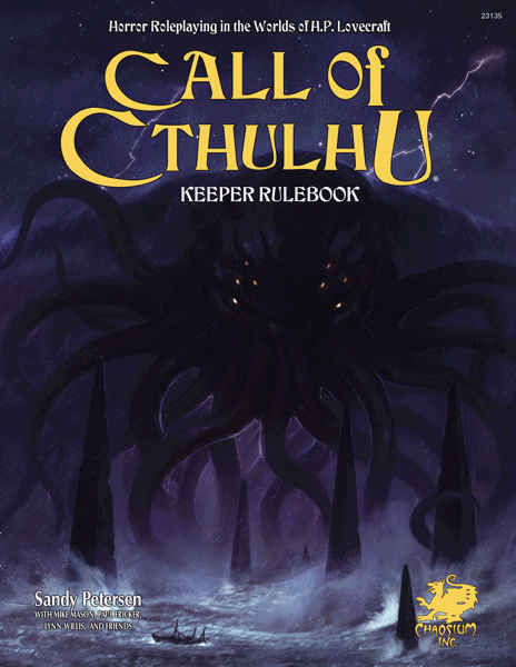 Call of Cthulhu Keeper Rulebook cover