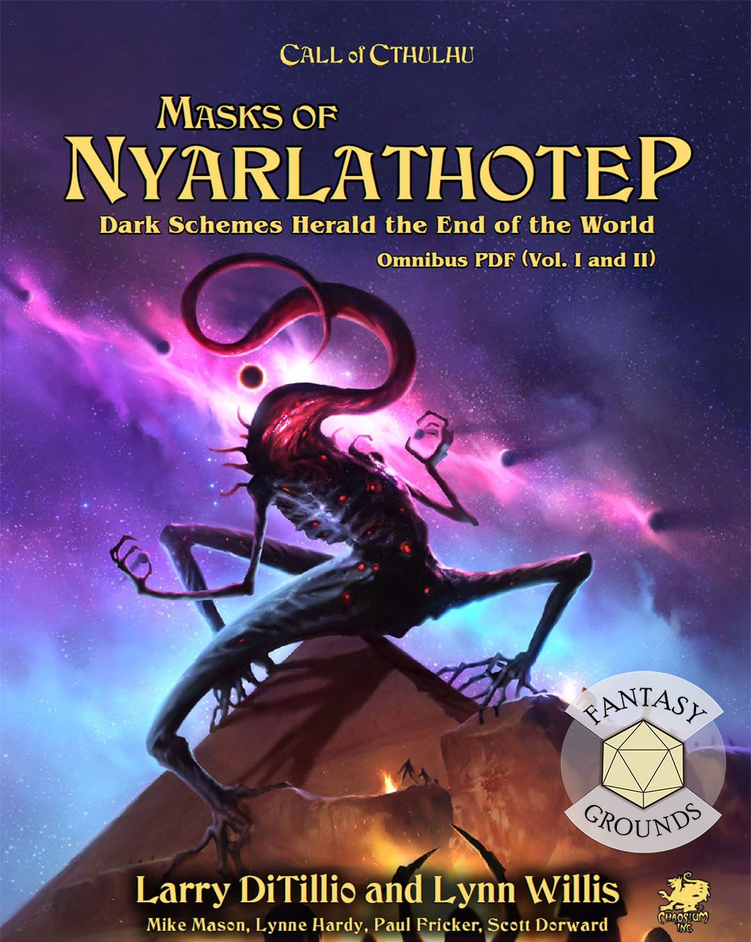 Masks of Nyarlathotep, "the holy grail of horror", now released for