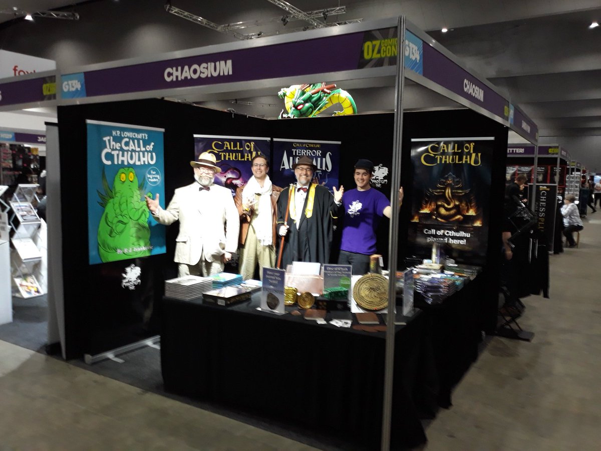 Chaosium will be at OZCOMIC-CON BRISBANE and OZCOMIC-CON SYDNEY in ...