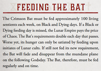 Feeding the Bat