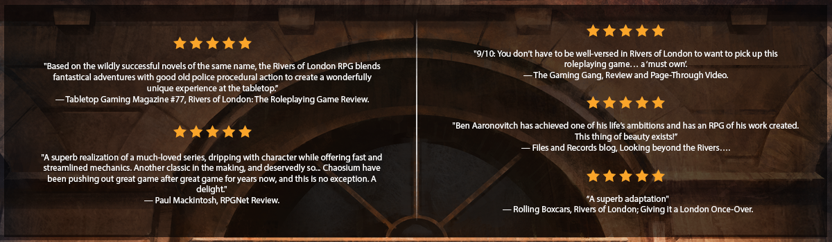 Rivers of London Reviews