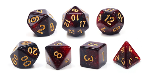 Ruby Red Dice