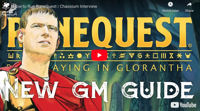 Chaosium Interviews: How to run RuneQuest, with Jeff Richard - Chaosium ...