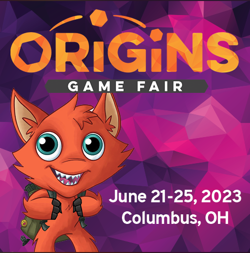 Chaosium is coming to Origins Game Fair, June 2125 Chaosium Inc.