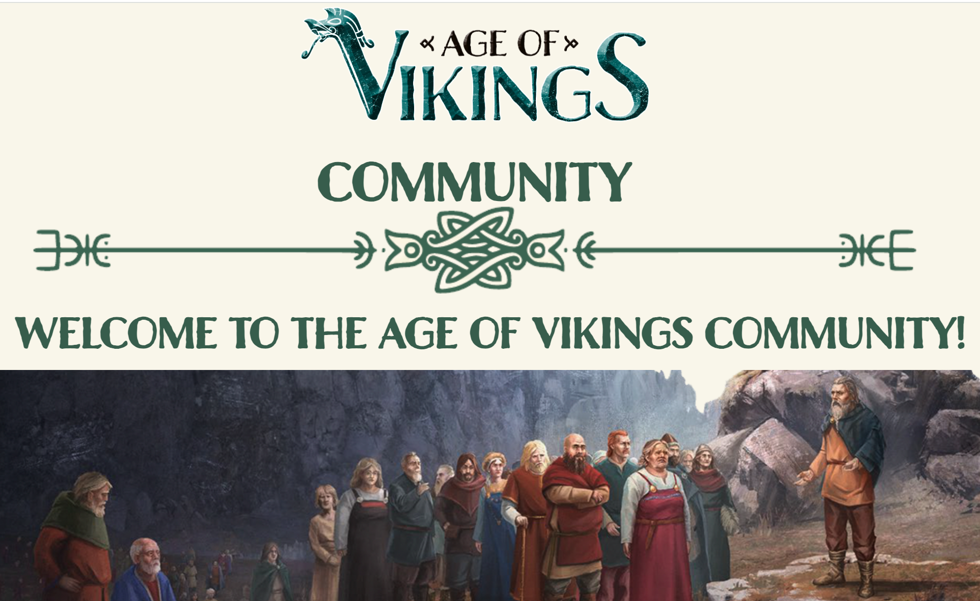 Welcome to the Age of Vikings community - new dedicated website ...