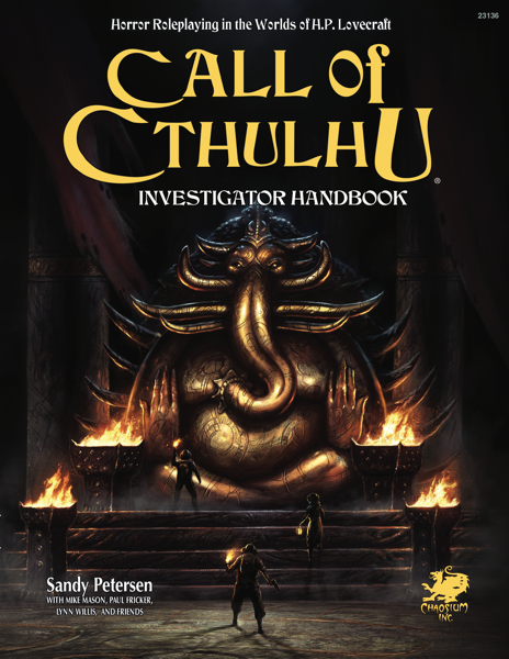 Call of Cthulhu Investigator Handbook - Hardcover