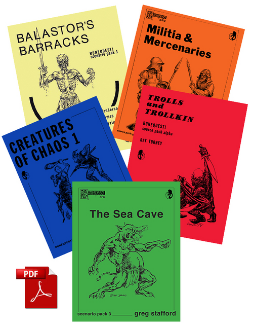 RuneQuest Old School Resource Pack - PDF