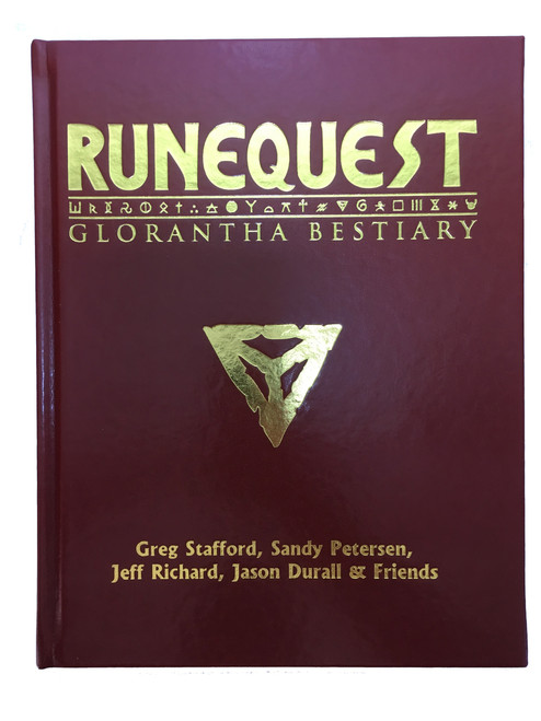 RuneQuest - Glorantha Bestiary - Leatherette