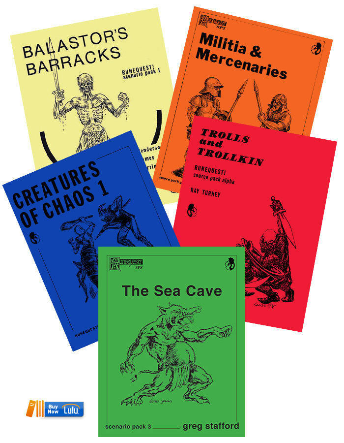 RuneQuest Old School Resource Pack - POD