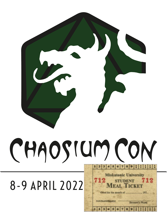 Chaosium Con 2022 - Banquet Ticket