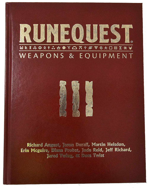 RuneQuest - Weapons & Equipment - Leatherette