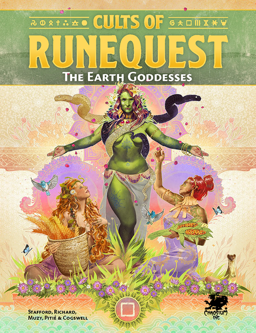 Cults of RuneQuest: The Earth Goddesses - Hardcover