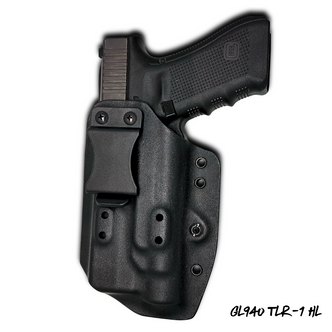 GLOCK 940 STREAMLIGHT TLR-1 HL LIGHT-BEARING IWB CONCEALMENT HOLSTER  W/ FOMI CLIP