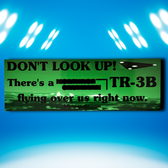 tr3b bumper sticker
