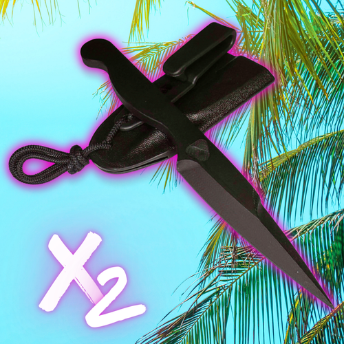 Black Triangle G10 knife: Covert, non-metallic EDC for low-vis self-defense in NPE. Lightweight & durable concealed carry.