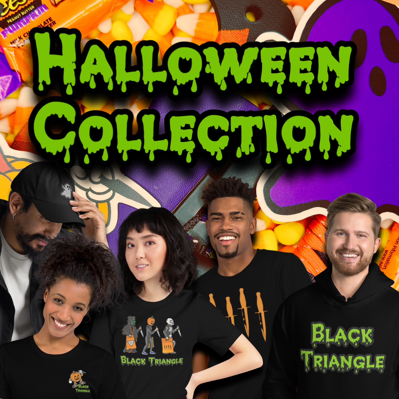 Halloween Edition: Black Triangle's Halloween collection of apparel, g10 knives, npe, edc, and more