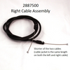 2887500 CABLE ASSY-RIGHT (5') BAGGED