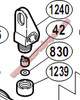 BNT0042 LINE GUIDE PAWL (TGT0520 & 10FFZ)