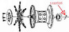 1192826 SPOOL SHAFT PIN