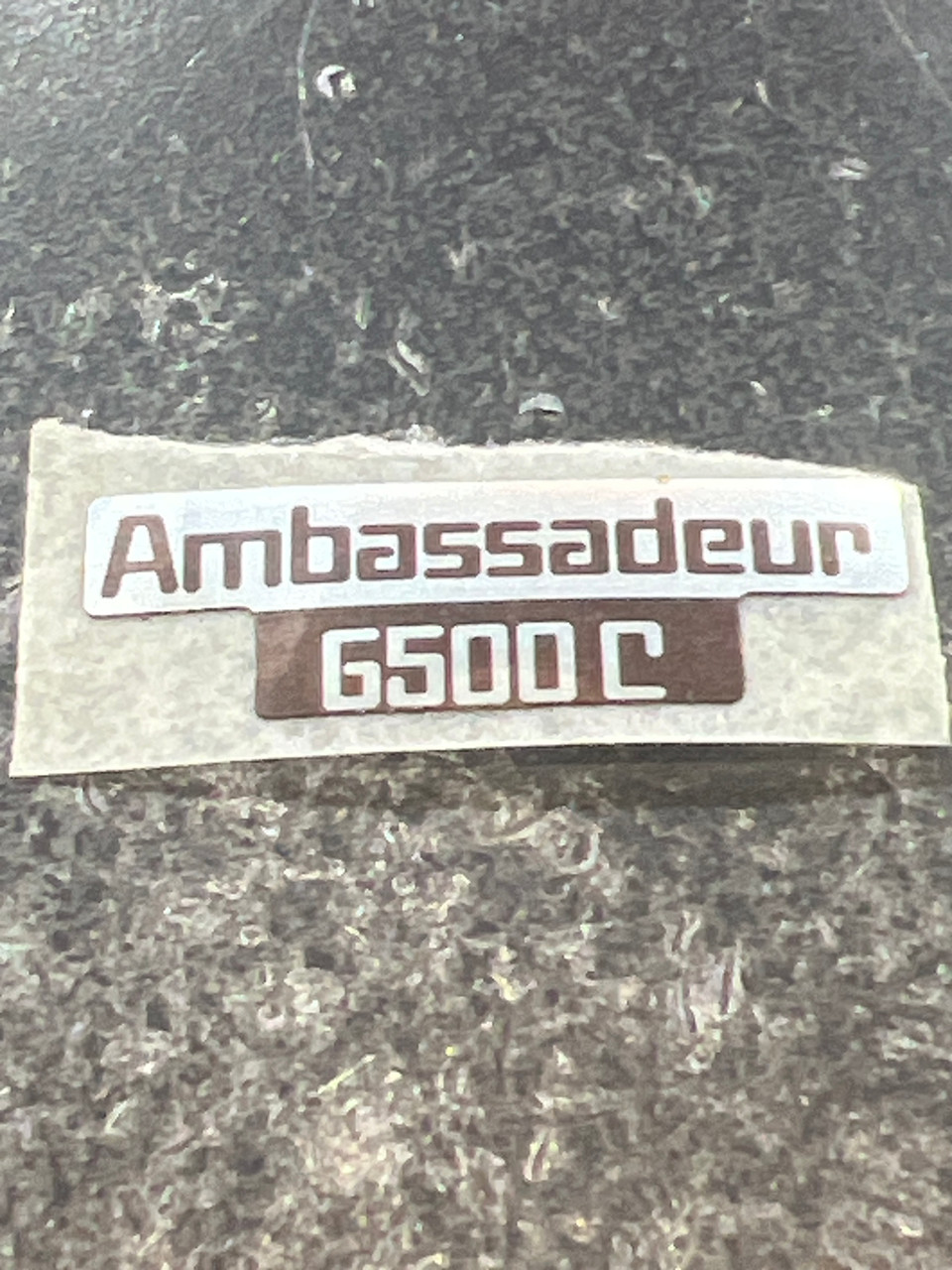 10925 DECAL - 6500C
