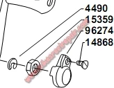 14868 HANDLE LOCK SCREW