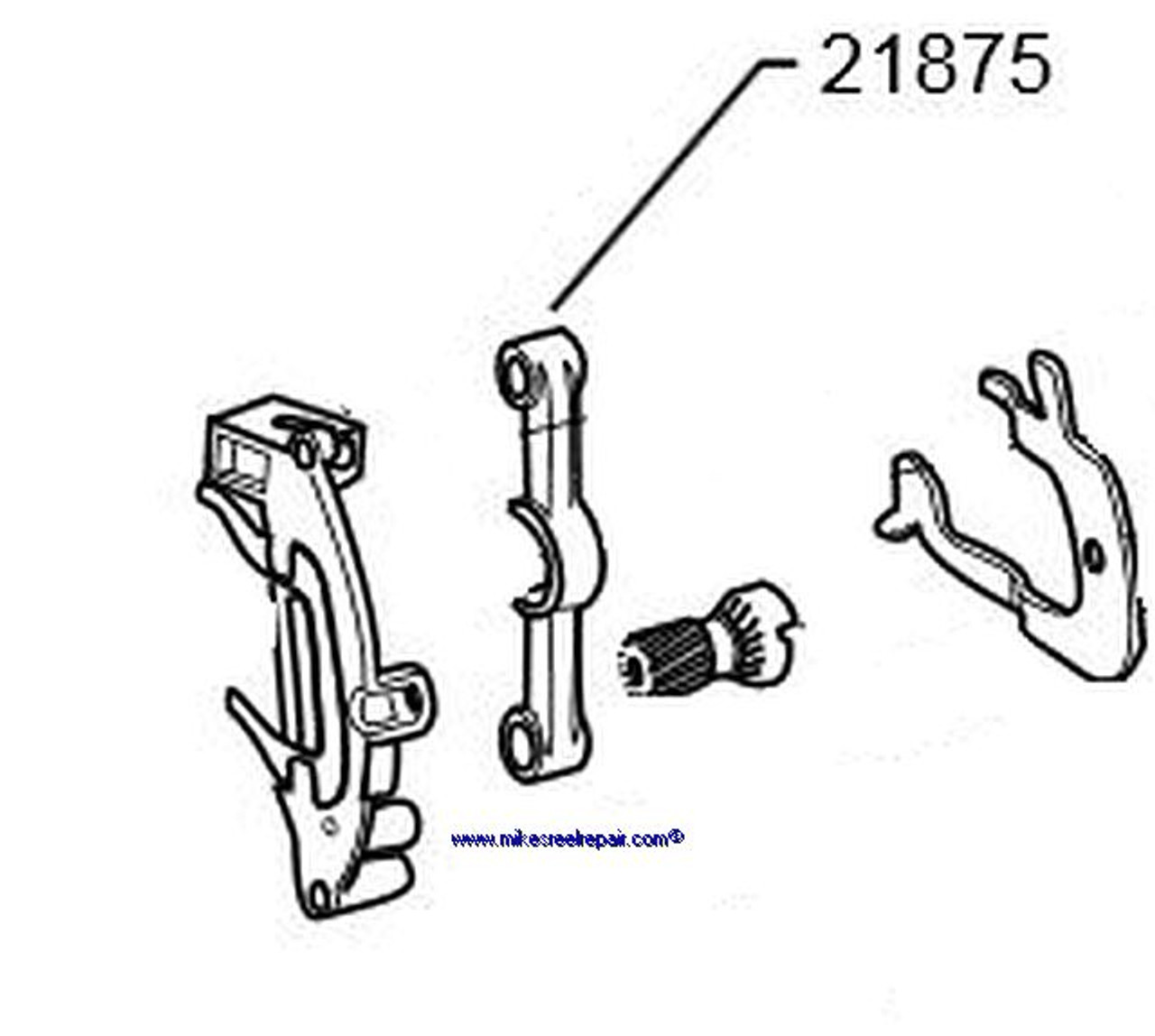 ABU 21875 PINION YOKE LEFT HAND REELS