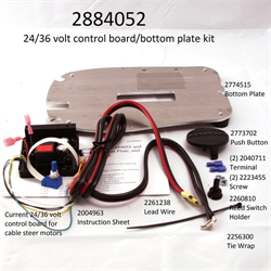 2884052 CTRL BRD/BTM PLATE,MAX 24/36V
