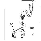 Cannon Downrigger Power Cable diagram