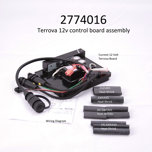 2774016 CTRL BRD,12V TERROVA,w/SHRINKS