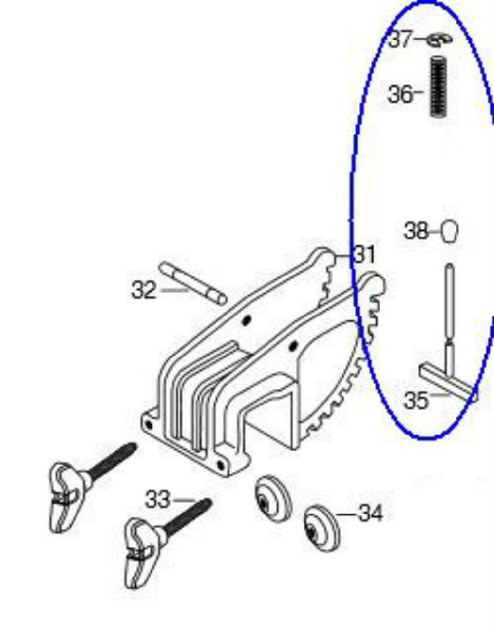 Minn Kota Metal T-Bar Kit