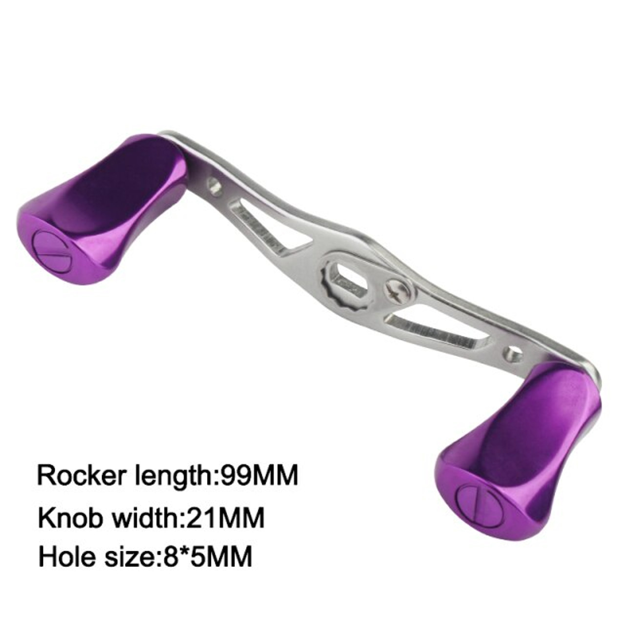 4 BEARING, ALL ALUMINUM HANDLE, PURPLE