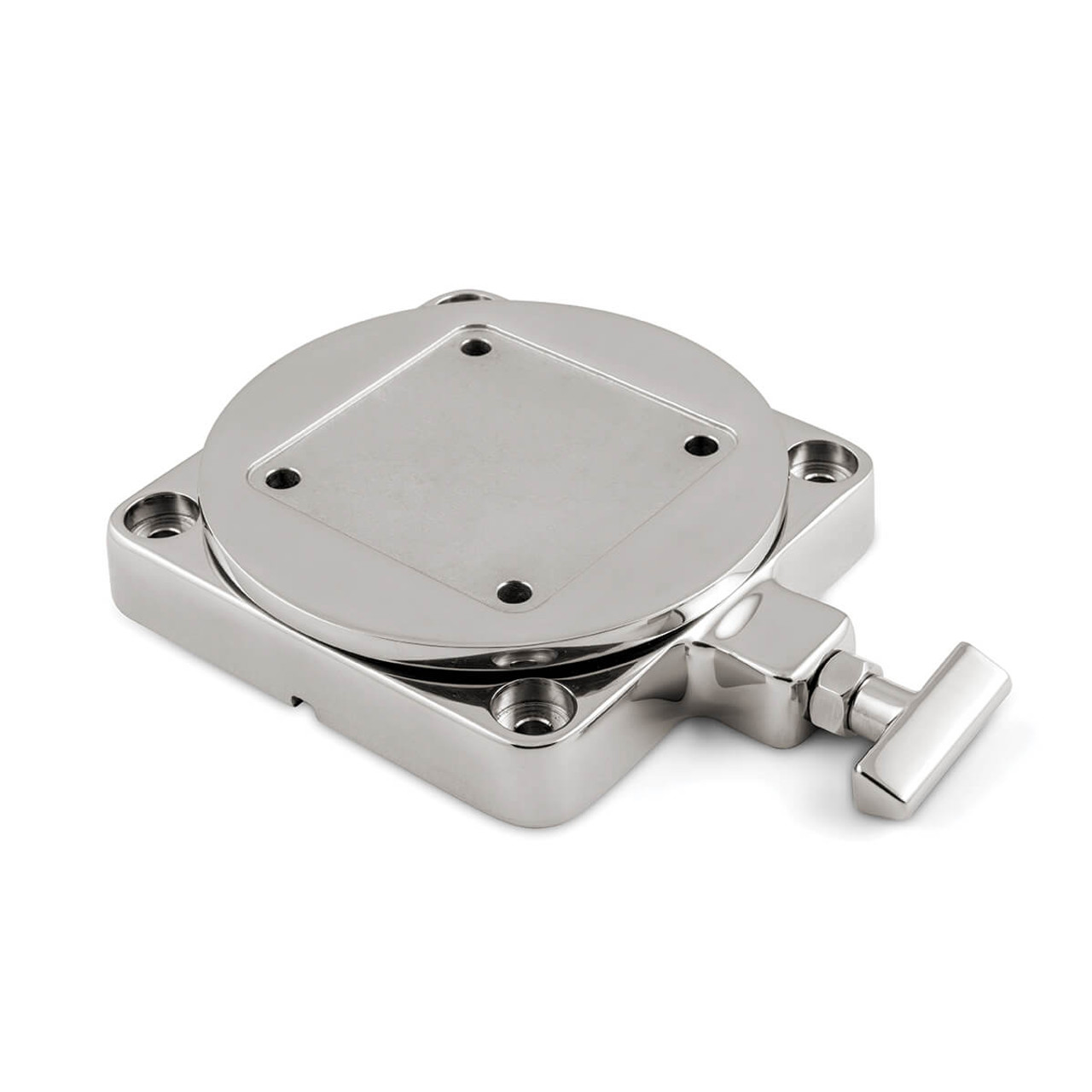 Cannon Low Profile Swivel Base, Stainless Steel