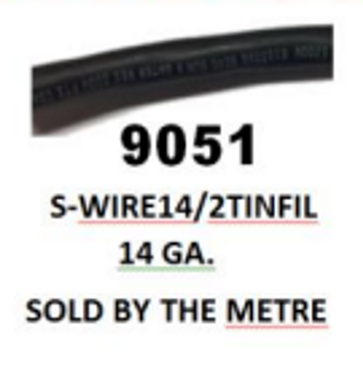 9051 14-2C SJOOW TIN INTEG FILL, BLACK