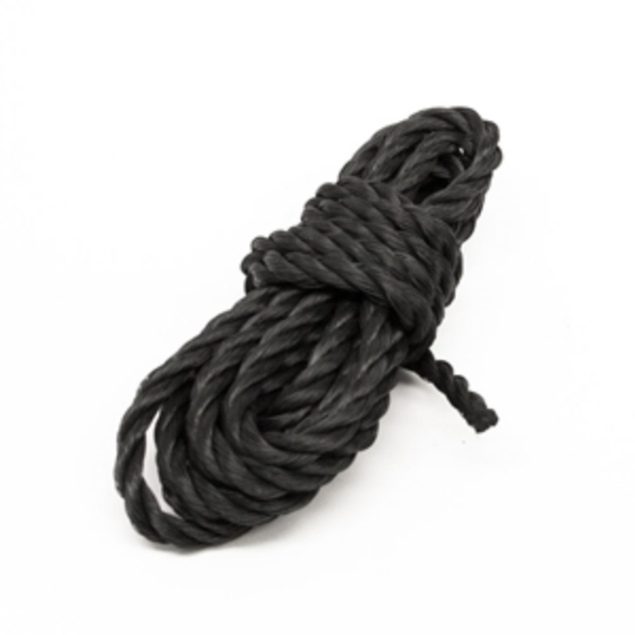 27921 ROPE 1/4 IN X 10 FT TWISTED BLK