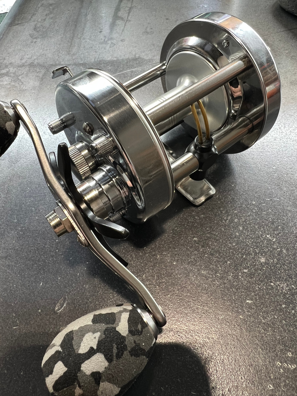 CUSTOM CHROME ABU 6500 CS PRO ROCKET - Mikes Reel Repair Ltd