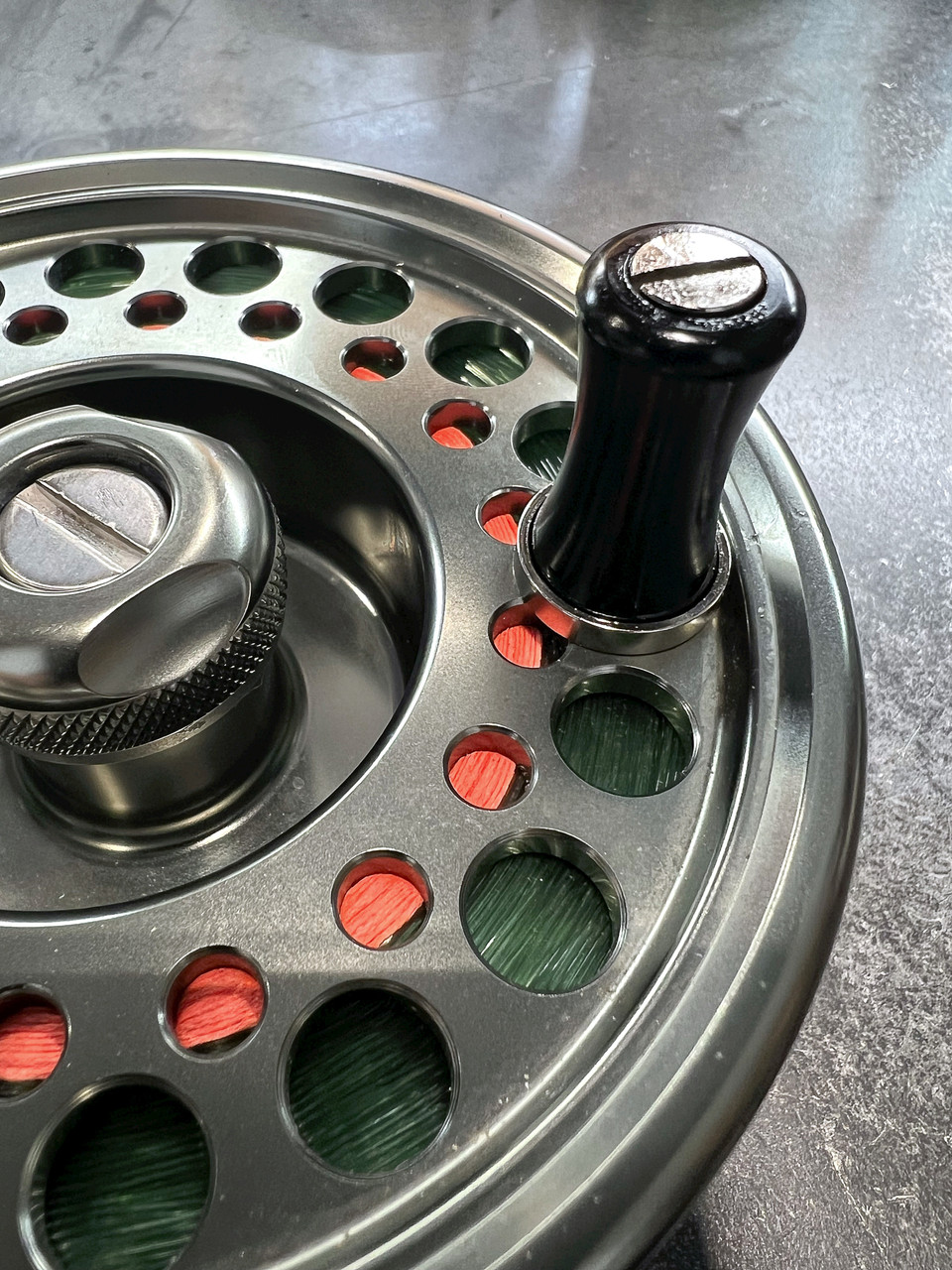 Mikes Black Handle Kit for Fly Reels - LARGE - NEW! - Mikes Reel