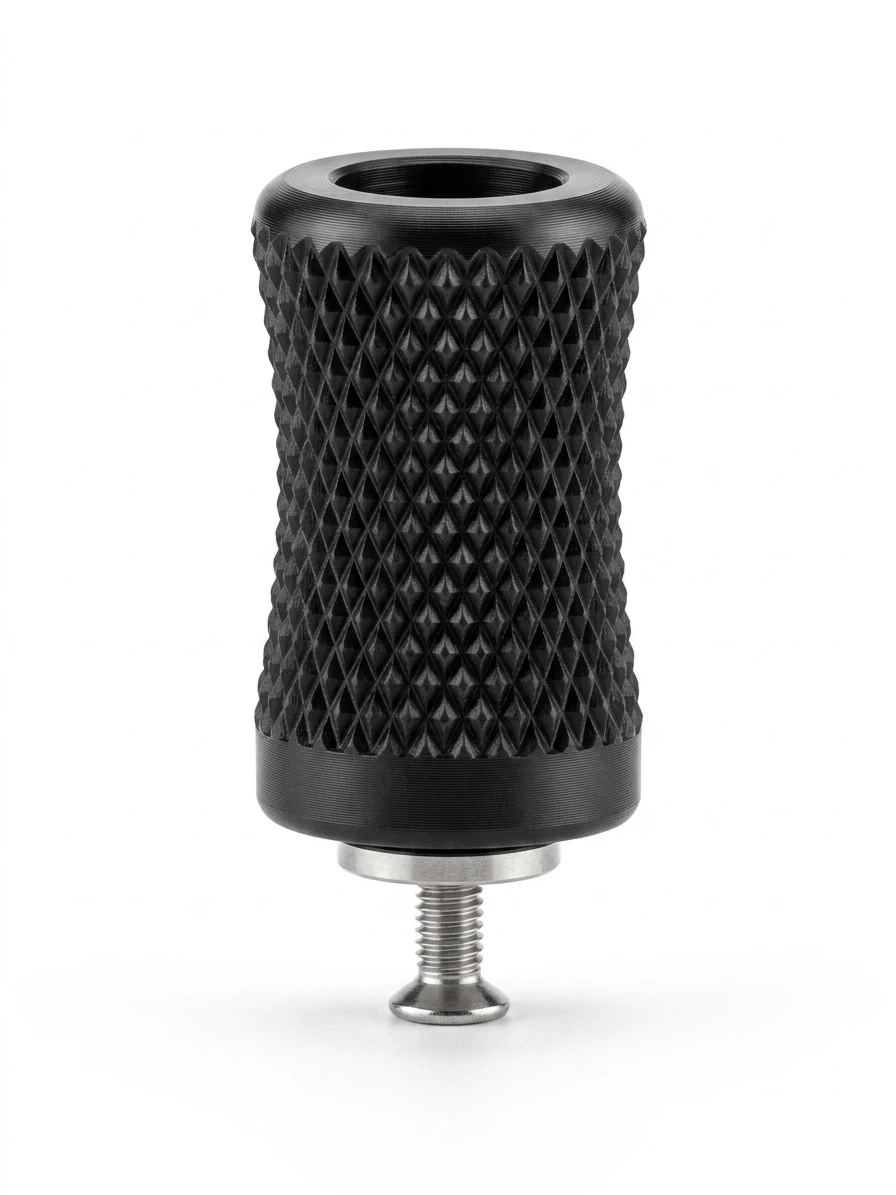 Oversized Reel Handle Knob Kit - 304 Stainless Steel & Heavy Textured Grip