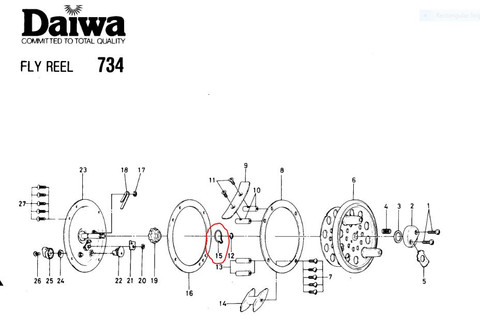 daiwa fly reel