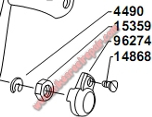 96274 HANDLE LOCK PLATE 5500C3