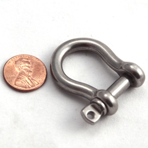 2370806 SHACKLE-ANCHOR 1/4 W/PIN SCR