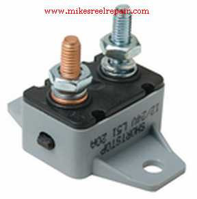 Manual Reset Breaker 40AMP 12/24VDC NLA