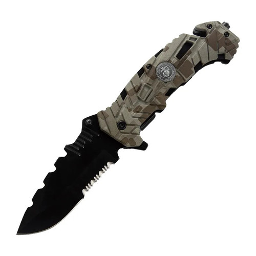 Massive Camo Military Knife