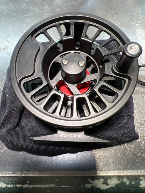 DRAGONFLY DV3B-78 VENTURE 3 BLACK FLY REEL - DIE CAST