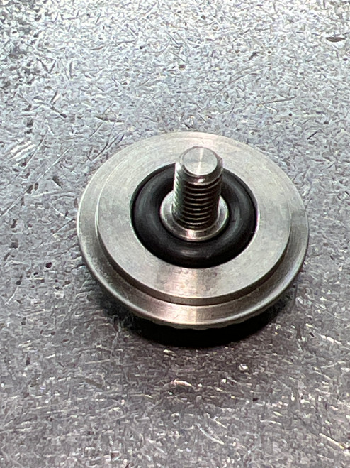 CROWN SCREW W/ O-RING, STAINLESS STEEL